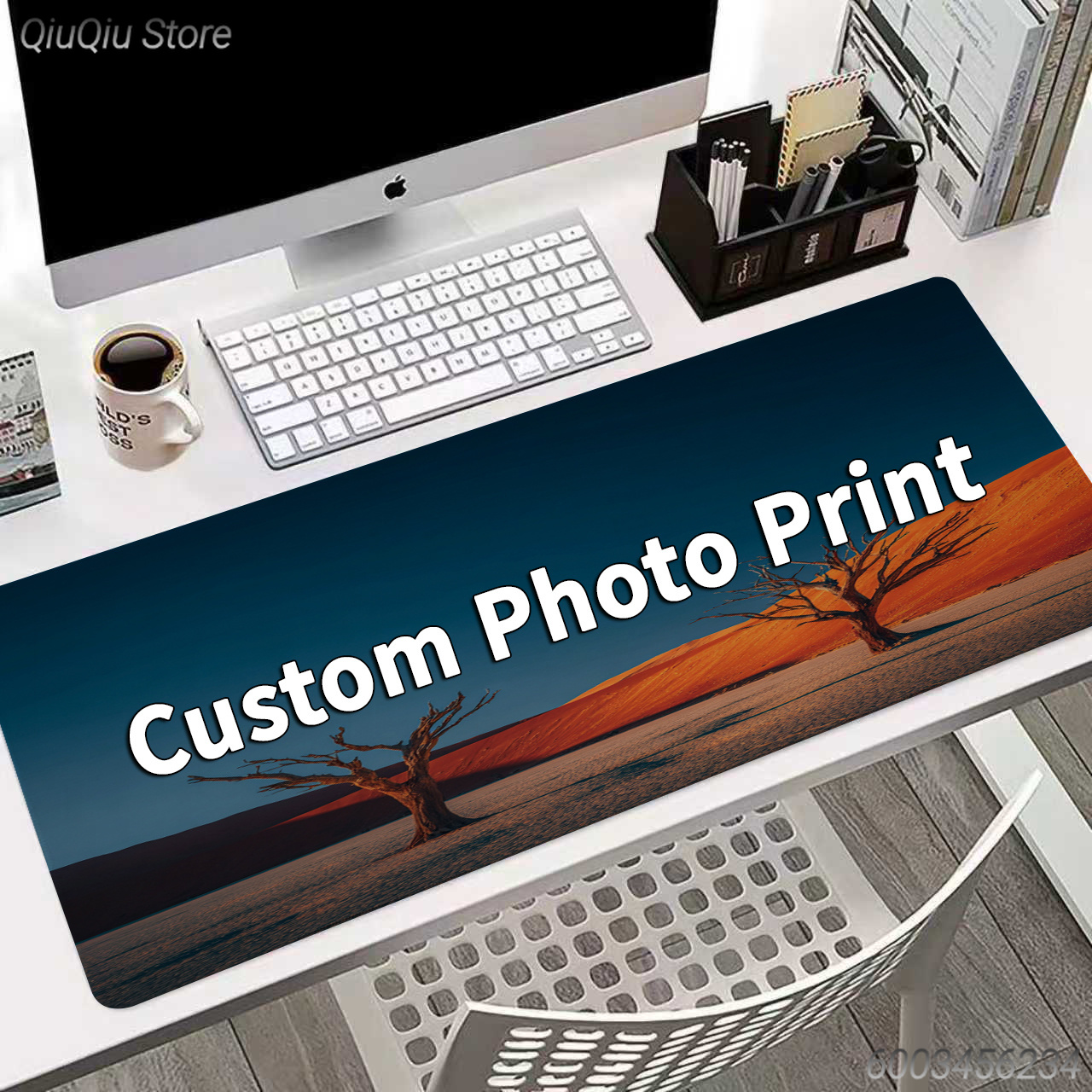 Mouse Pad Blank Sublimation - แผ่นรองเมาส์แบบซับลิเมชั่นเปล่า รองรับการพิมพ์แบบ DIY แผ่นรองโต๊ะยางกันลื่น สำหรับงานสร้างสรรค์ส่วนตัว