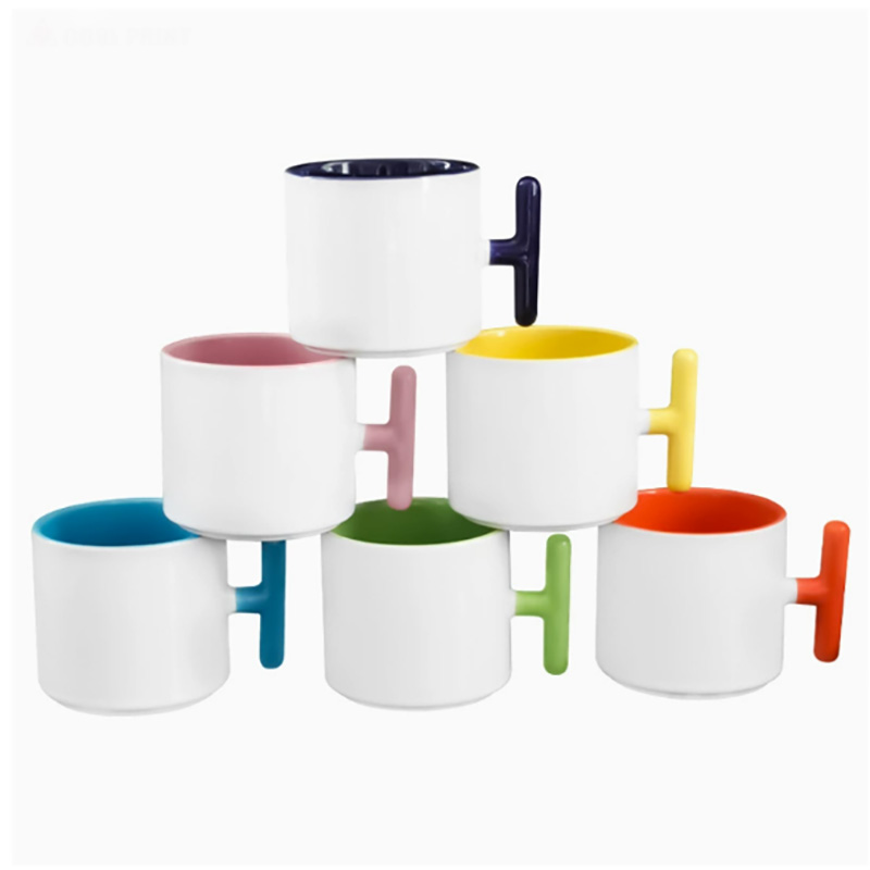 แก้วเซรามิคทรงตัวที 2 ชิ้น สำห - Sublimation Mug White บทวิจารณ์และราคา