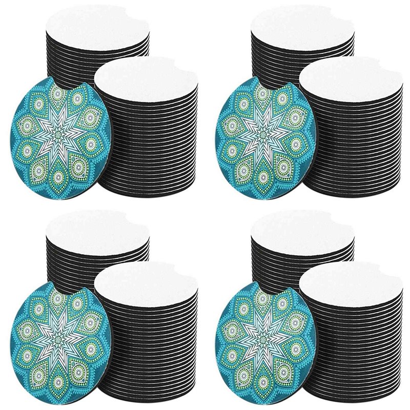 ABVS ชุดแผ่นรองแก้วสำหรับงานซั - Coaster Sublimation Blank บทวิจารณ์และราคา